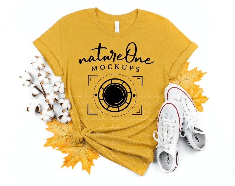Download Fall Unisex Thanksgiving T Shirt Mock Up Fall 3001 Heather Mustard Bella Canvas Mockup Fall Lifestyle Tee Shirt Flat Lay Styled Mockup Photography Color Deshpandefoundationindia Org