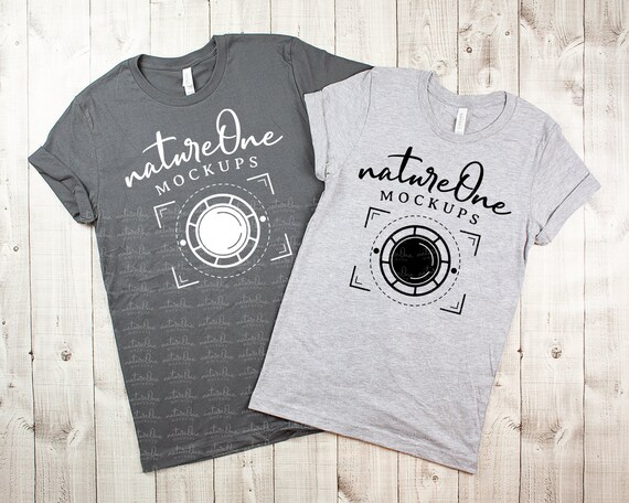 Bella Canvas Family Couple Mockup Bella Canvas 3001 Athletic Etsy