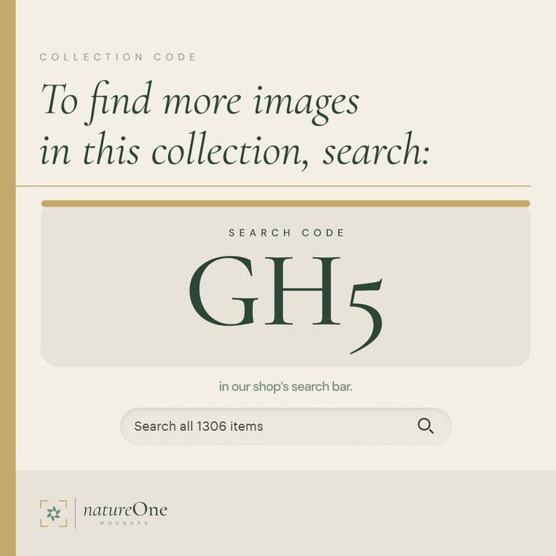 a green square with the words search gh5 in front of it