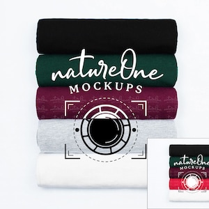 Carta de colores navideños Maqueta Bella Canvas 3001: negro, bosque, granate, brezo atlético, blanco, rojo, camisetas de escaparate de colores festivos