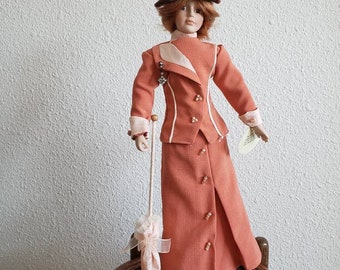 Le Bambole di Arianna Bisque Doll Made in Italy 12 Aurelia LE #18/500