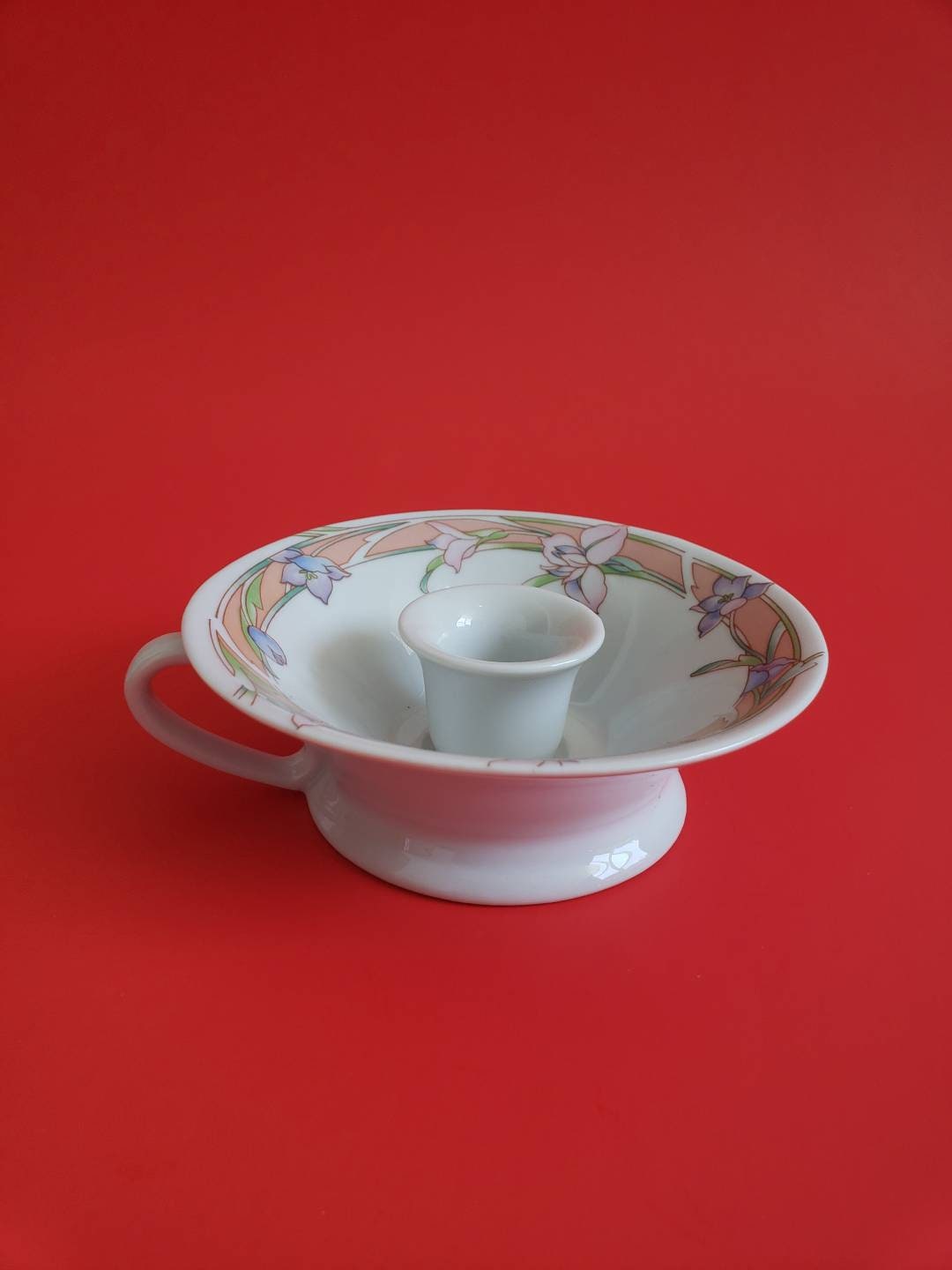 Wicks 'N' Sticks Porcelain Candle Finger Grip Holder Etsy Australia