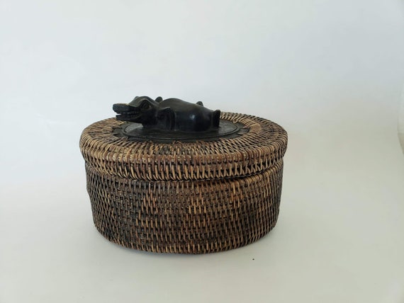 Basket croco sale