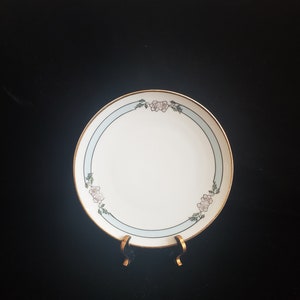 Vintage J&C Bavaria Germany Floral Gold Trim Porcelain Saucer Replacement