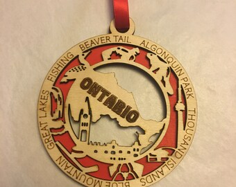 Ozdoba z Ontario – pamiątka prowincjonalna, prezent na nowy dom