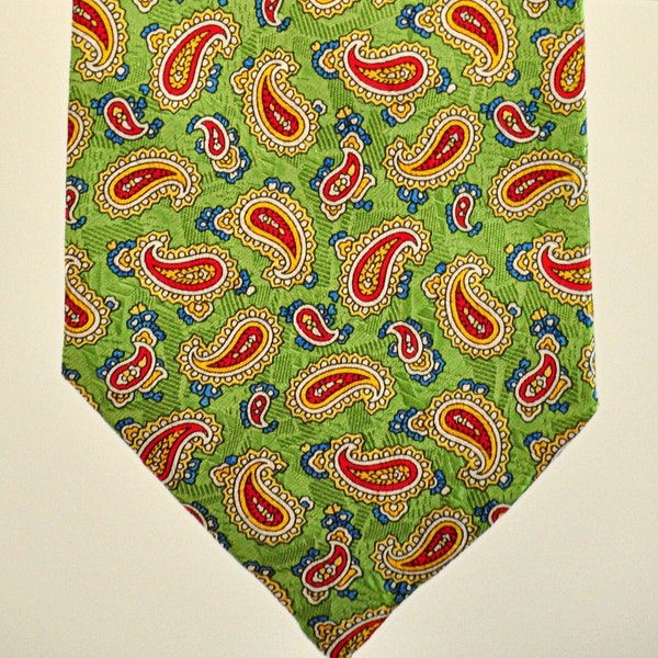 Pierre Balmain corbata vintage 100% seda pura