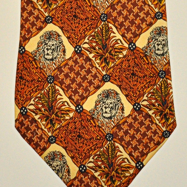 Gian Marco Venturi corbata vintage 100% seda pura