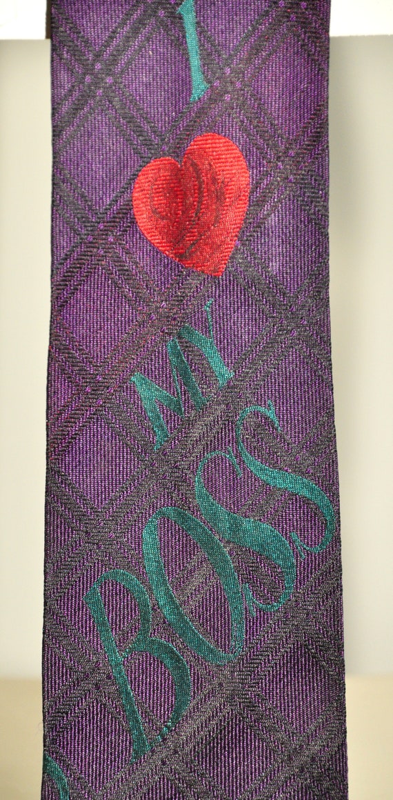 Moschino rare vintage tie 100% pure silk