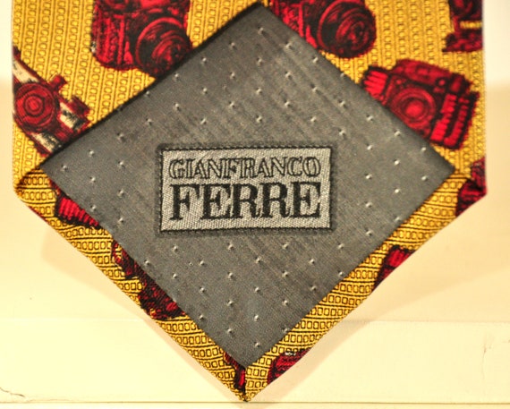 Gianfranco Ferre' rare vintage tie 100% pure silk - image 4