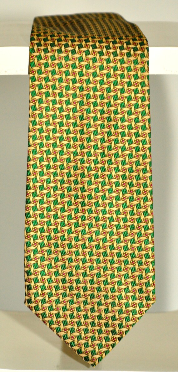 Sisters Fountain rare vintage tie 100% silk - image 2