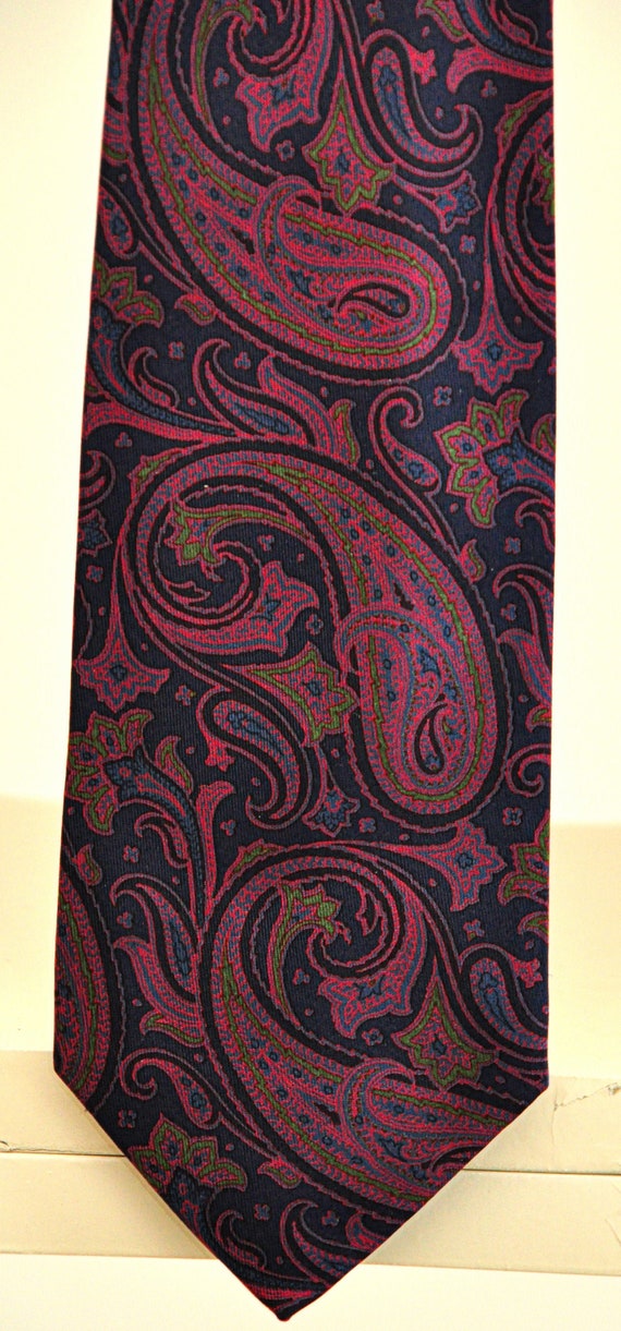 Anselm Dionysysus vintage rare tie 100% pure silk