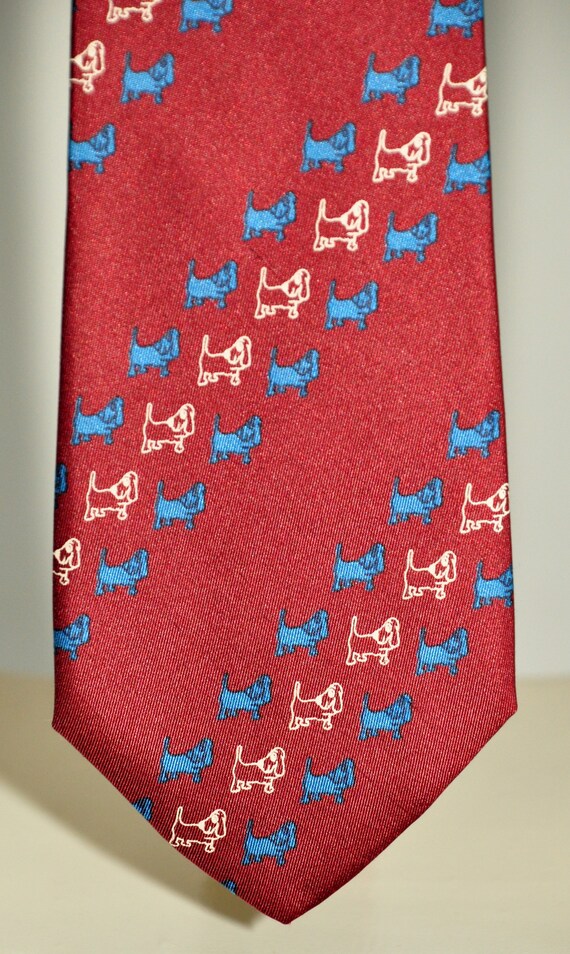 Piattelli Roma vintage rare tie 100% pure silk
