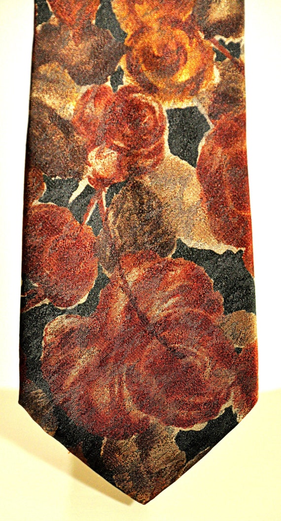 Renato Balestra rare vintage tie 100% pure silk
