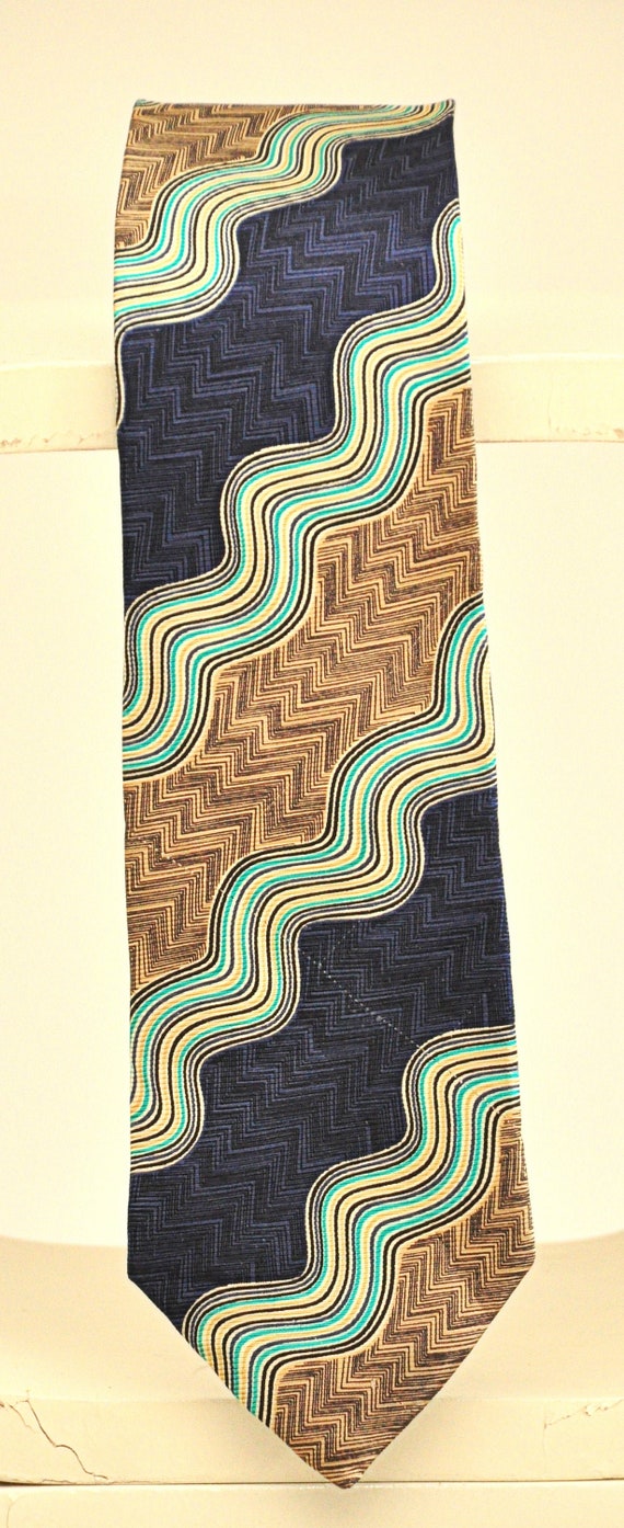 Missoni vintage tie 100% pure silk