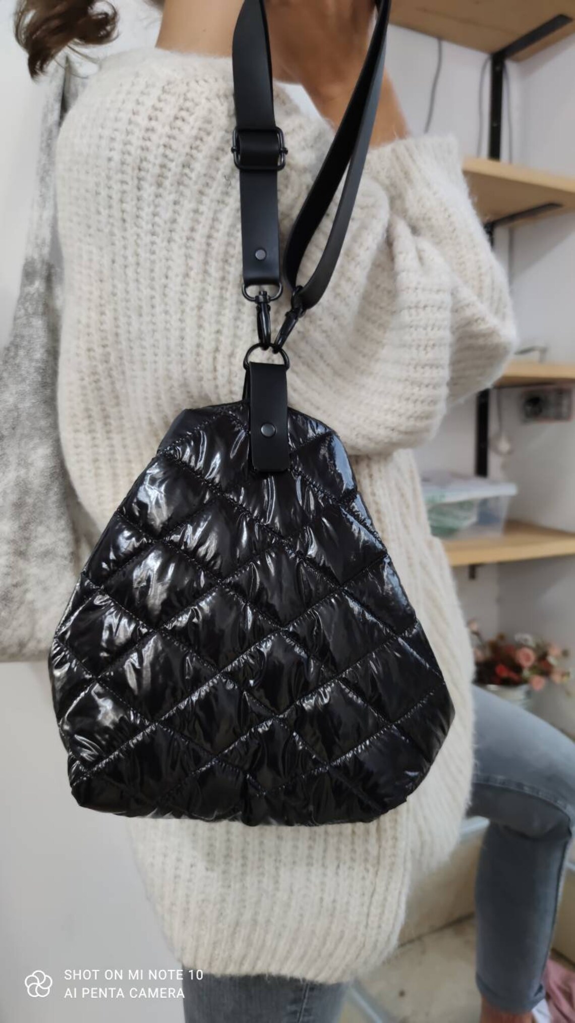 Puffer Womens Daily Bag. Shoulder bag. Backpack.Best gift | Etsy
