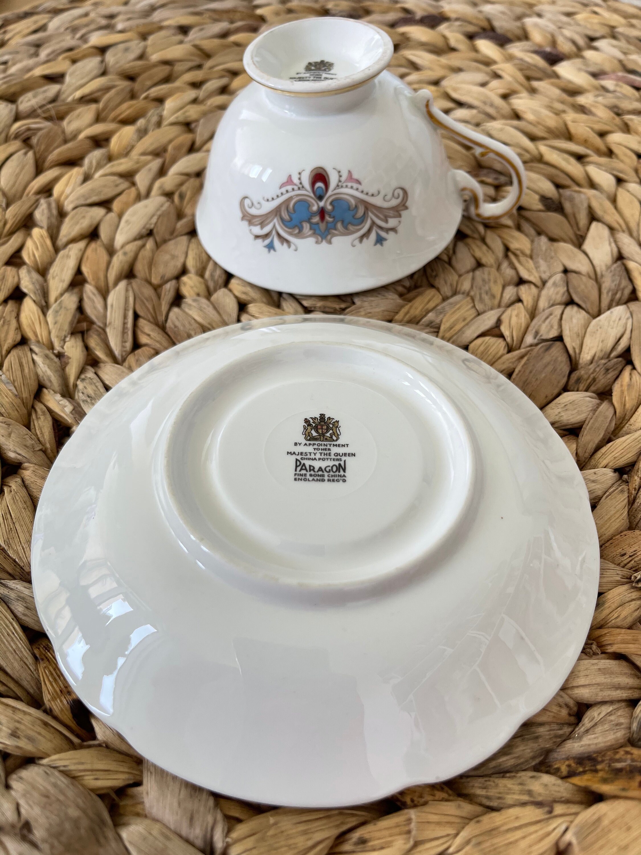 Paragon By Appointment To Her Majesty the Queen Cup and Saucer Etsy