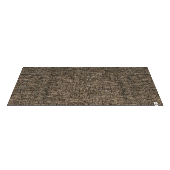 Eco-friendly, organic jute ,  yoga mat - Dark Brown