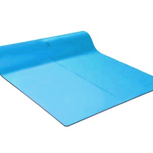 World's Grippiest Yoga Mat. Seeka Yoga - Body Alignment. Natural Rubber Bottom.Extra Long and Wide for Comfort. Suitable Also for Hot Yoga. image 2