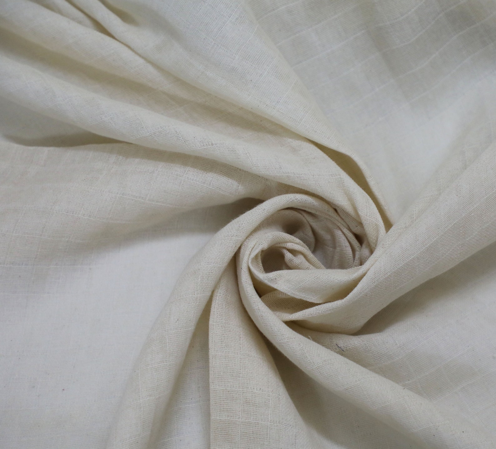 Organic double gauze cotton fabric by the yard muslin gauze Etsy