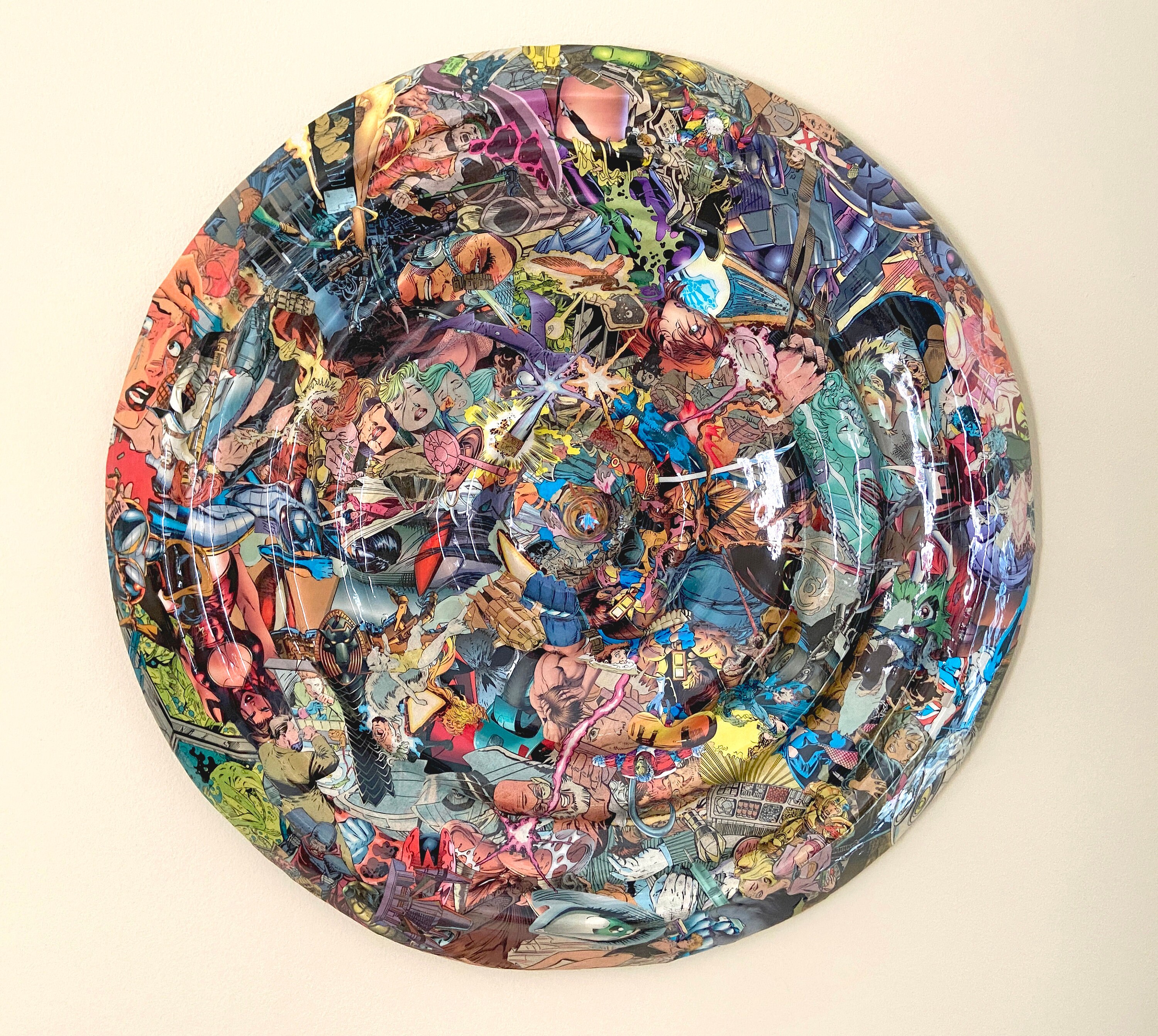 Ripple - Comic Book Sculpture - Etsy