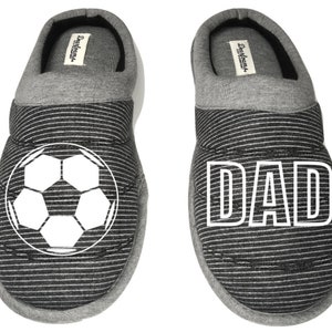 Soccer Dad DF by DEARFOAMS Men&#39;s Slippers / House Shoes slides gift