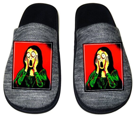 Screaming Mona Lisa Funny Men's 