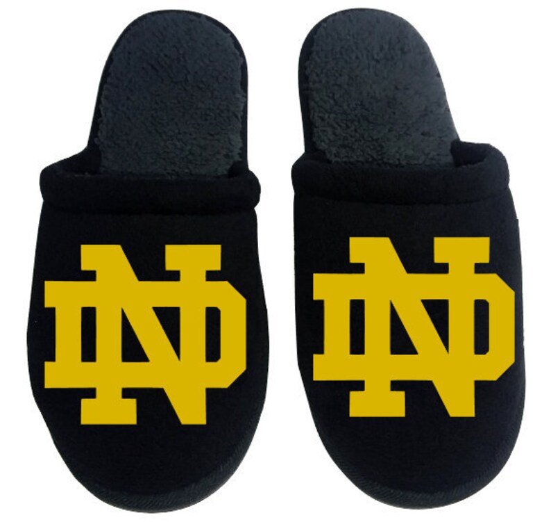 Notre Dame Fighting Irish Men's Slippers / House Shoes Etsy