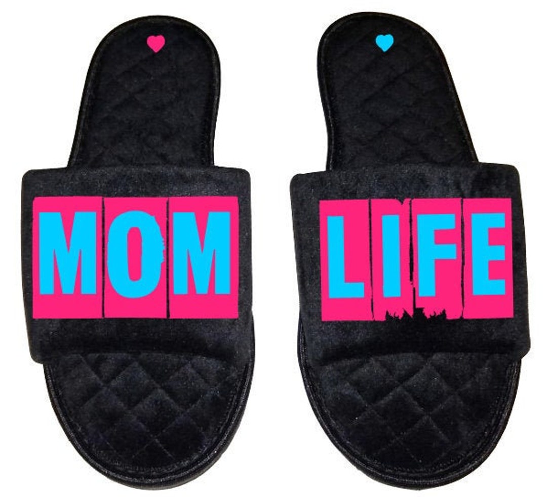 Mom life store slippers
