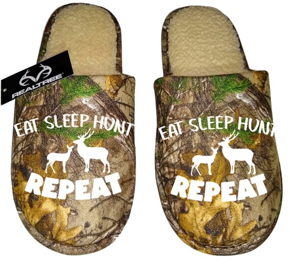 mens camouflage house shoes