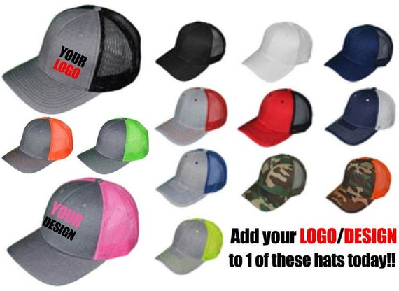 Blank or Customized Mesh Trucker Hats Structured Snapback. Bulk Discounts  Available -  Canada