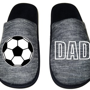 Soccer Dad Men&#39;s Slippers / House Shoes slides gift