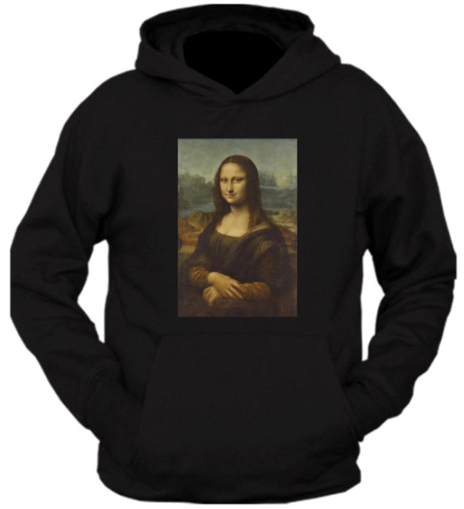 Mona Lisa Art Fashion Hoodie Gift - Etsy