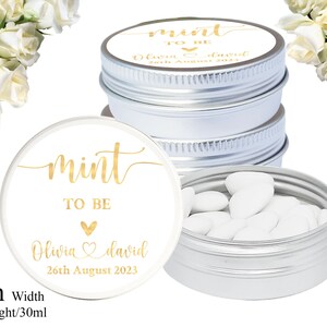 Argent Paillettes Effet personnalisé TIC TAC Mariage faveurs Argent Paillettes Effet personnalisé TIC TAC Mariage faveurs