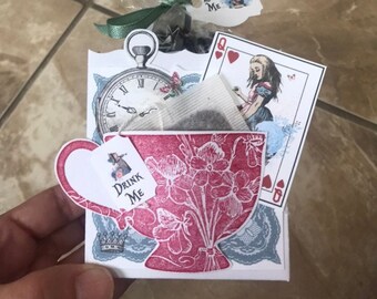 Curious Alice in Wonderland Tea Party Favors Standing - Etsy