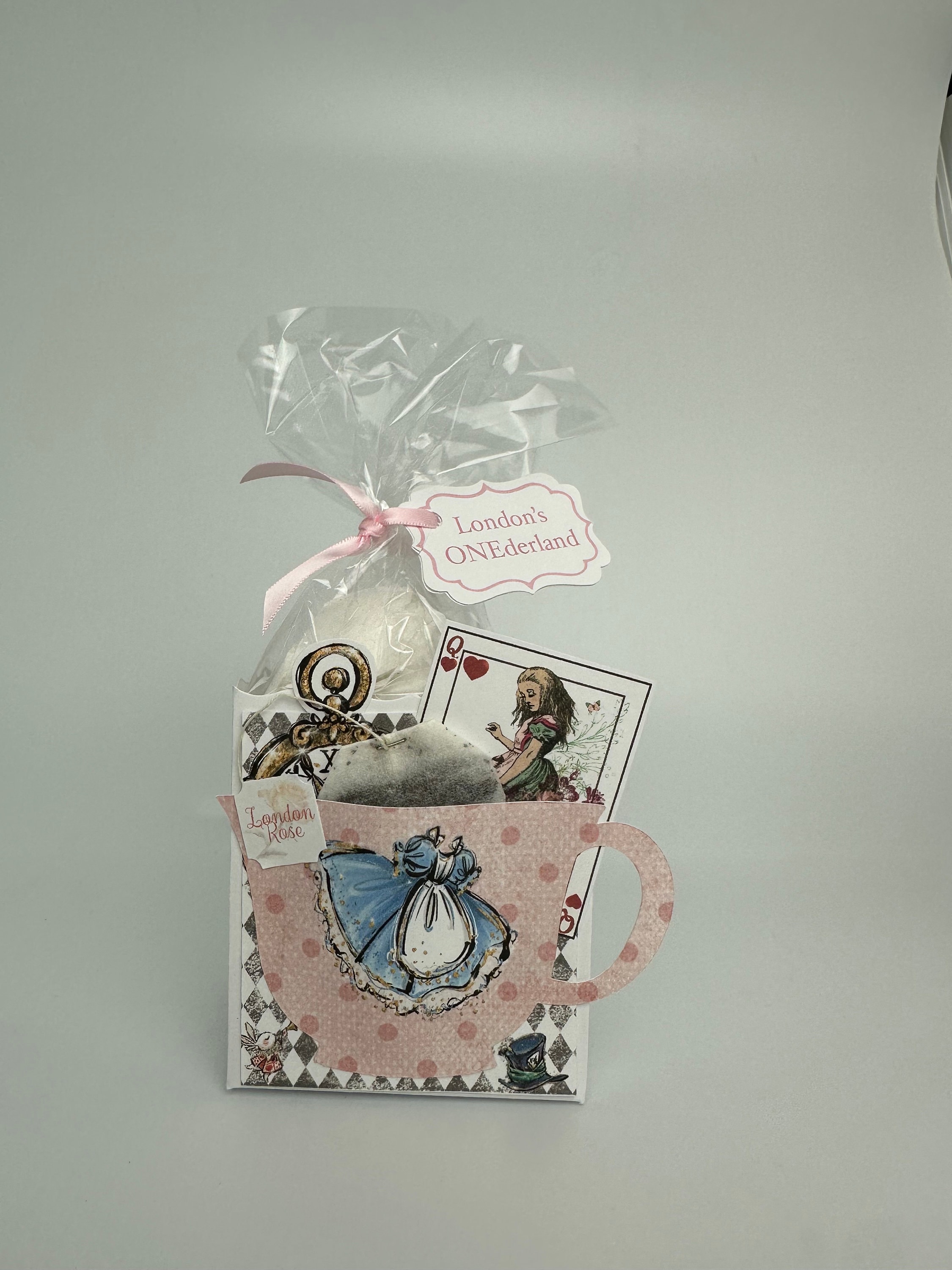 Alice in Wonderland Tea Party Favor Set of 3 Shabby Chic Polka Dots - Etsy