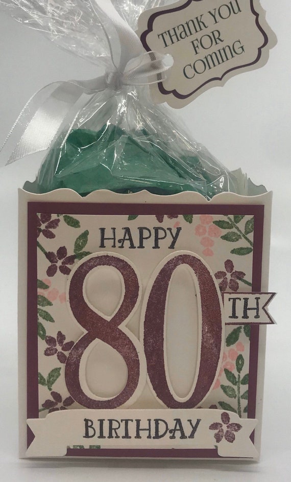 80th Birthday Party Favors to Stuff With Edibles or Small - Etsy