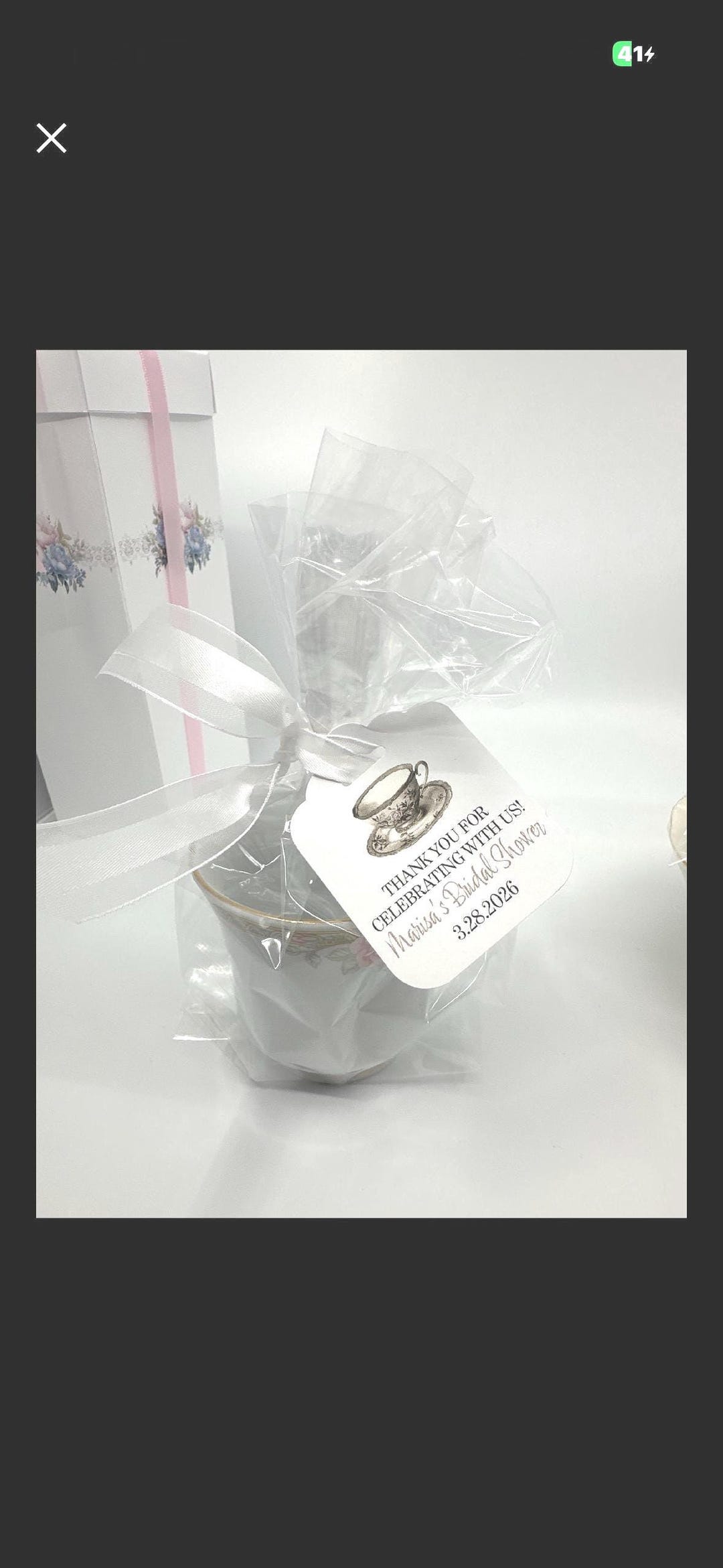 Tea Ritual Tag Personalized and Customized Tea Tags for Bridal Shower - Etsy