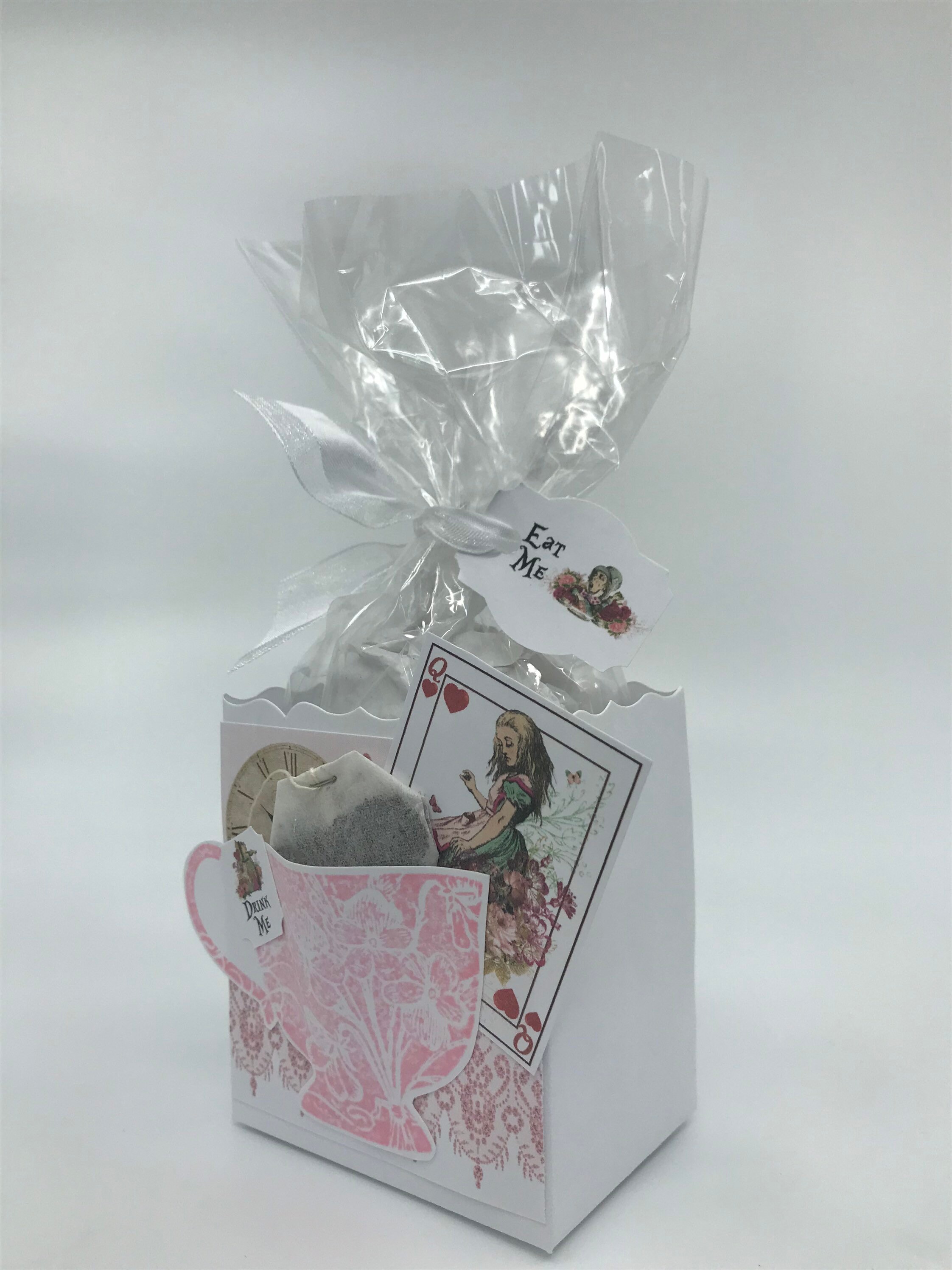 Alice in Wonderland Pink Tea Party Favor to Stuff With Edibles or Small ...