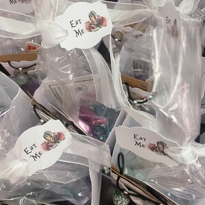 Alice in Wonderland Tea Party Favors Gift Box & Bag - 100 Fill My ...