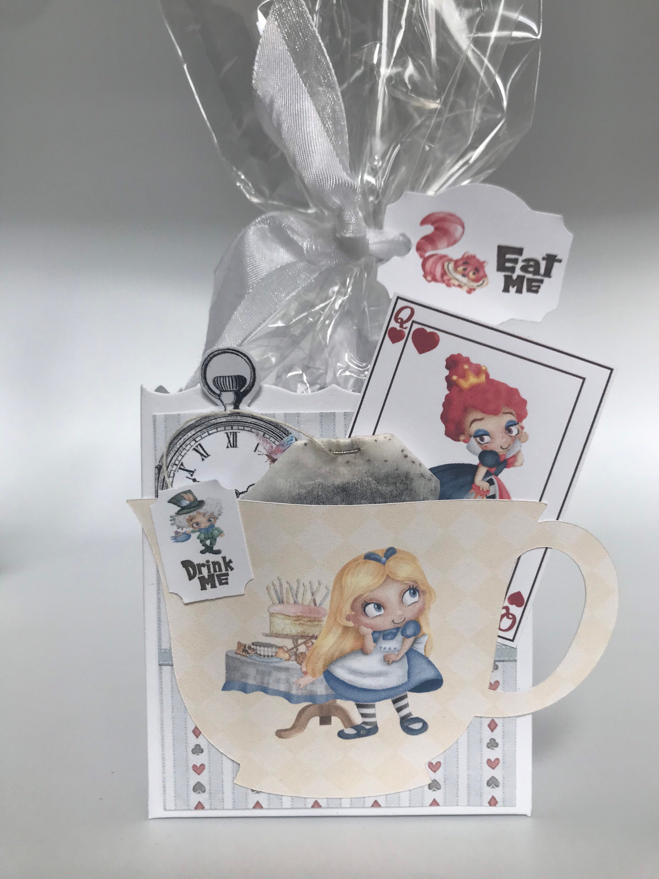 Curious Alice in Wonderland Tea Party Favors - Standing - Etsy