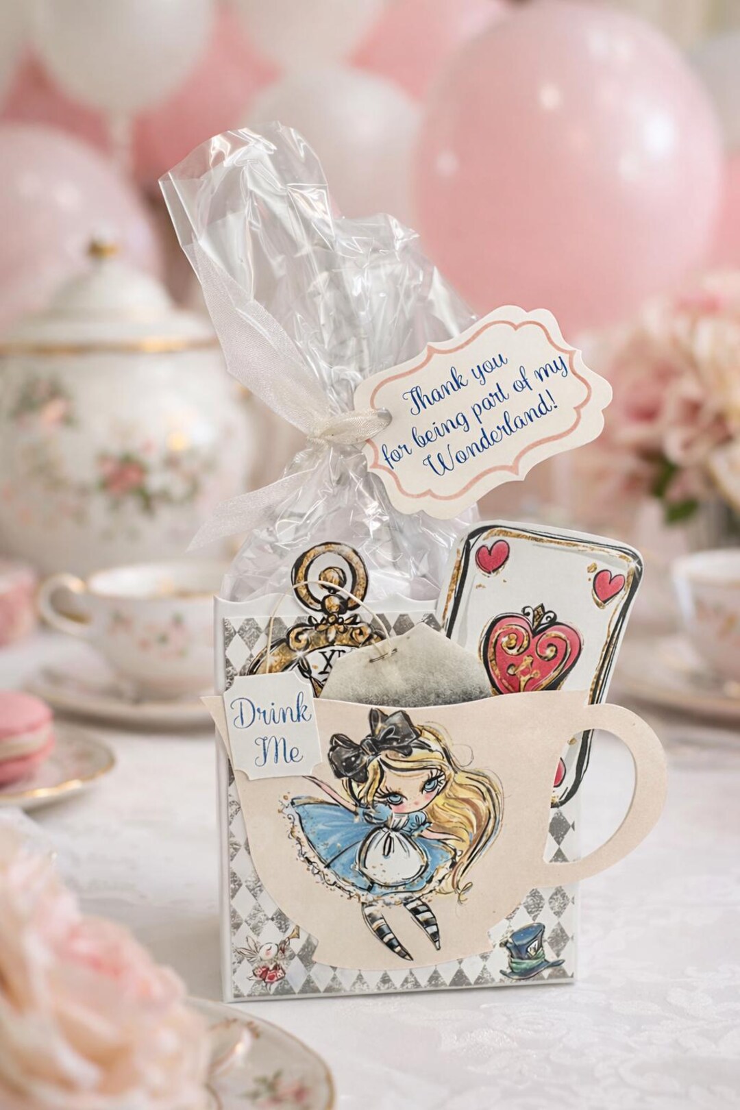 Alice in Wonderland Tea Party Favor Magical Enchanting Whimsical ...
