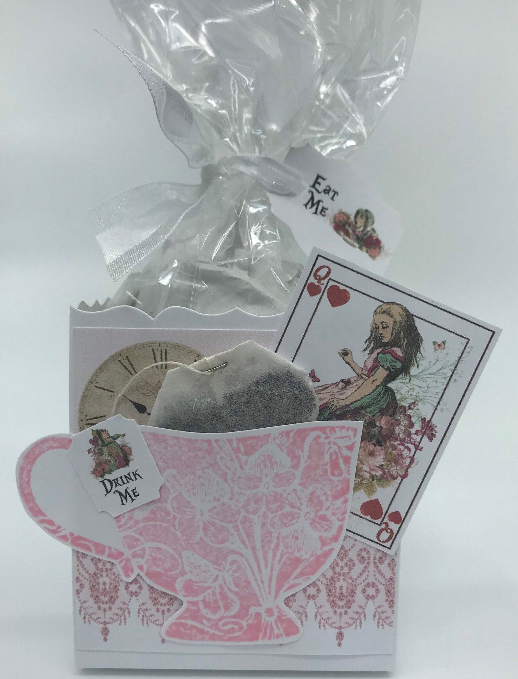 Alice in Wonderland Pink Tea Party Favor to Stuff With Edibles or Small ...