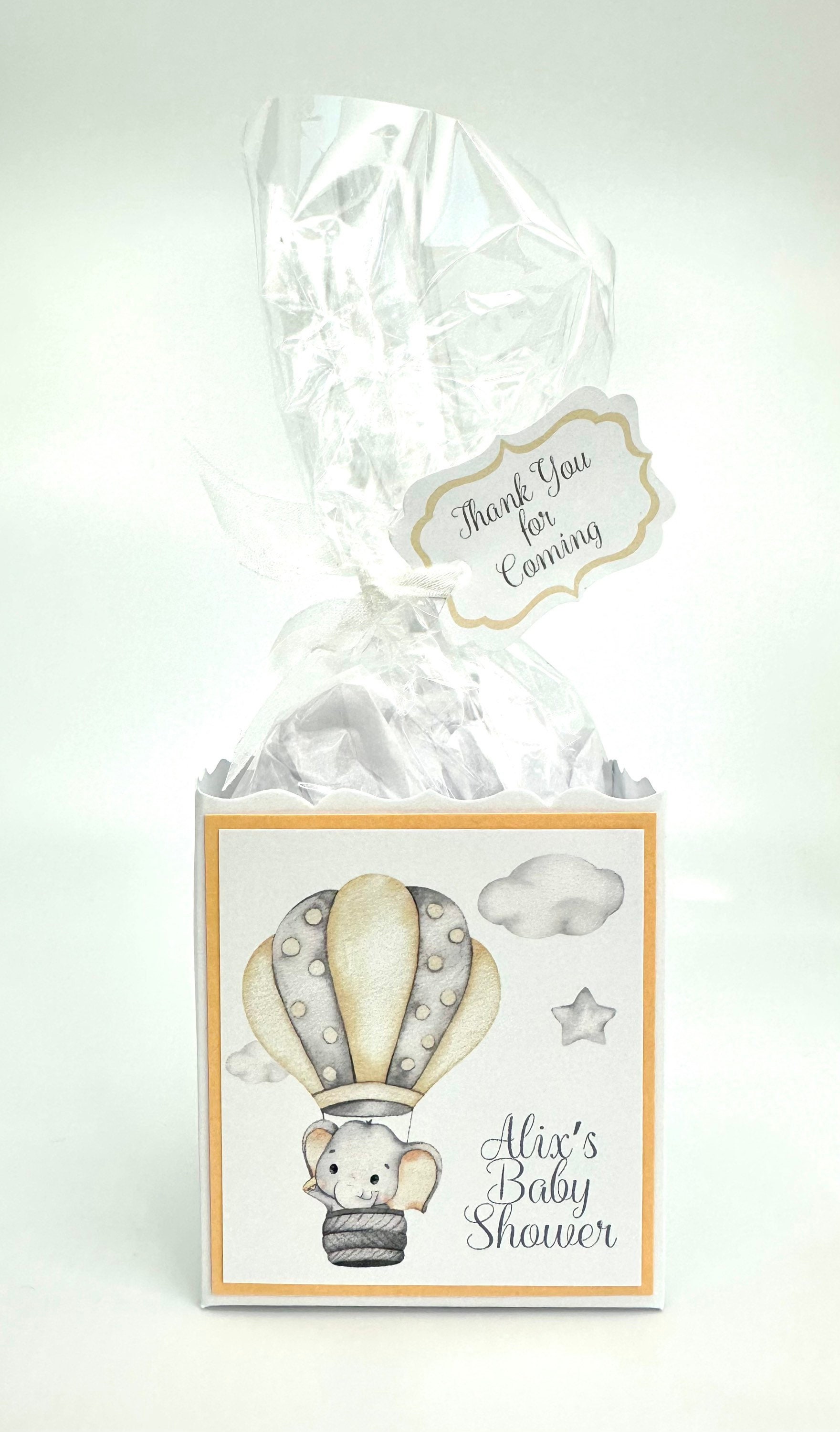 Four Winter Tea Party Favors for Bridal Baby Showers Weddings