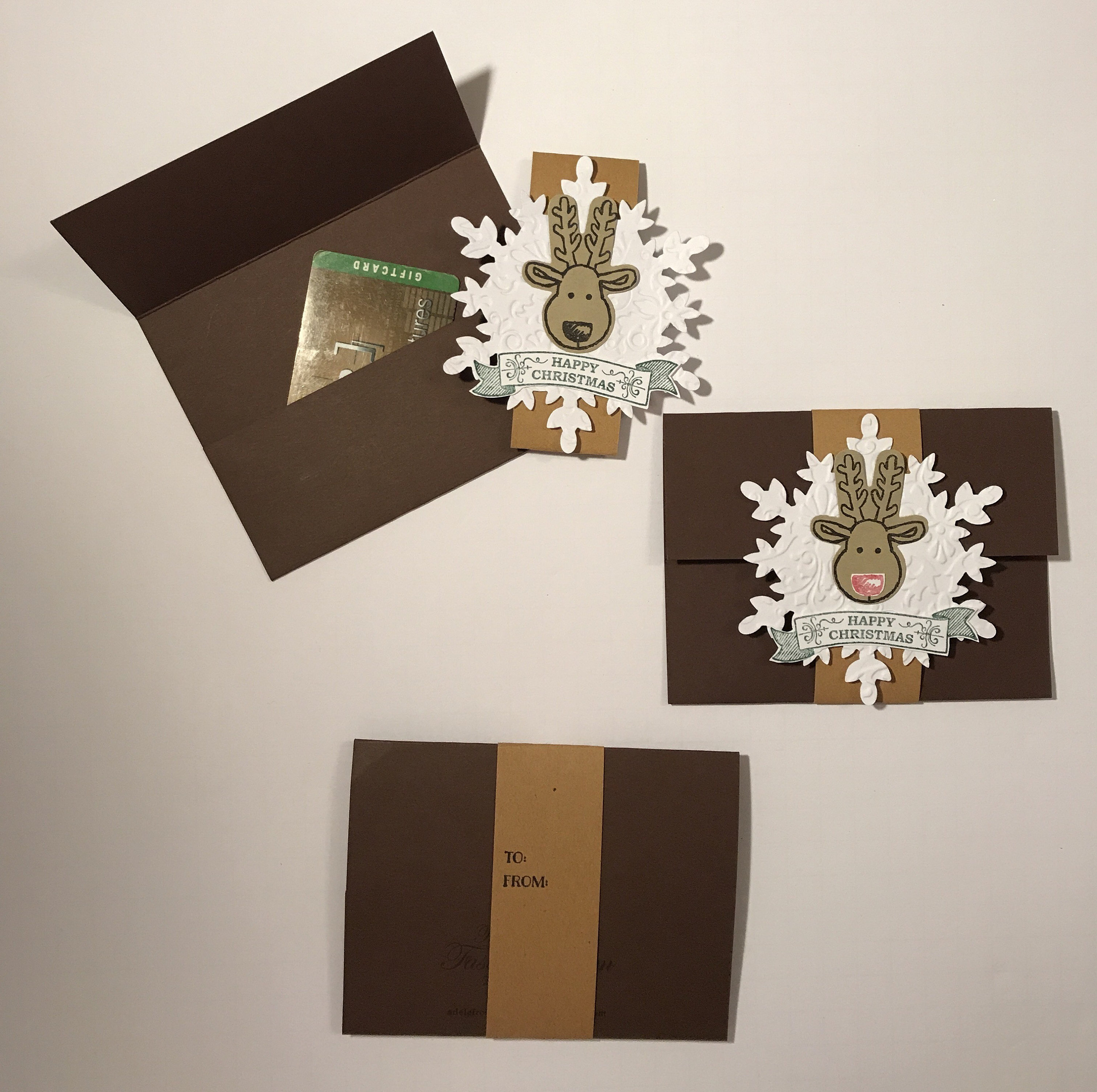 Reindeer Christmas Card Holder 