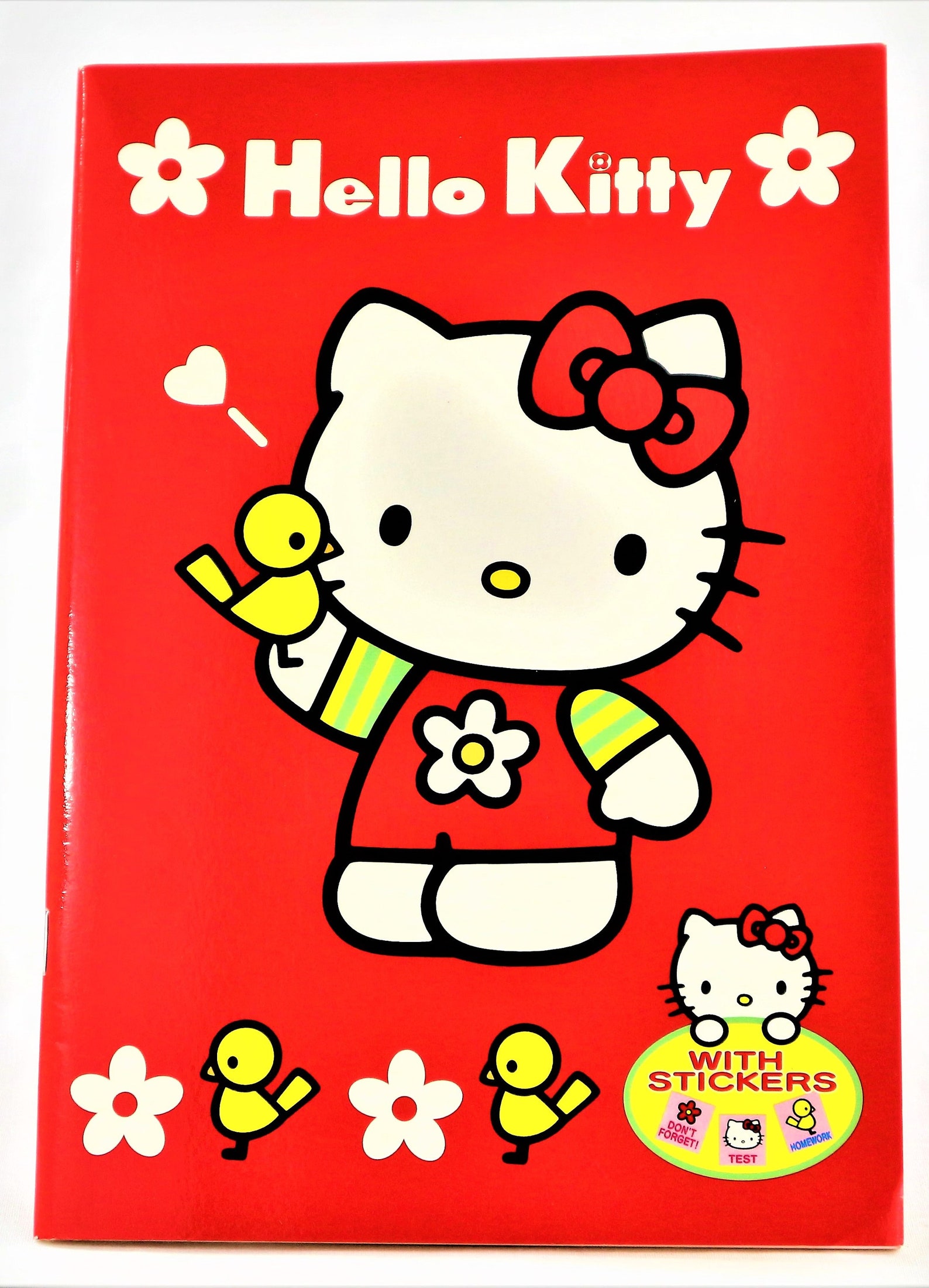 Hello Kitty Notebook with Stickers Etsy