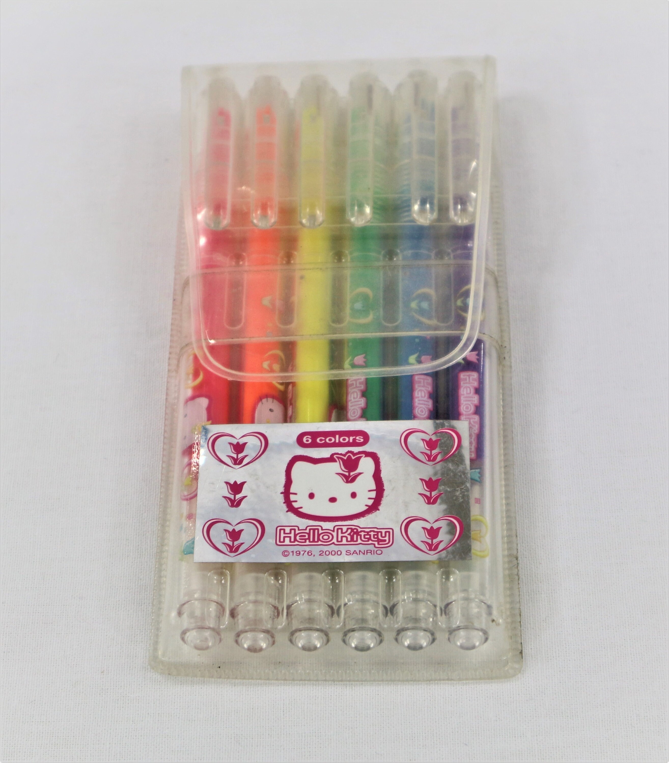 Hello Kitty Highlighters 6 Colors Etsy