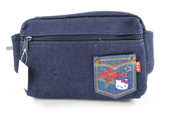 Hello Kitty Denim Fanny Pack | Waist Pouch | Wais… - image 4