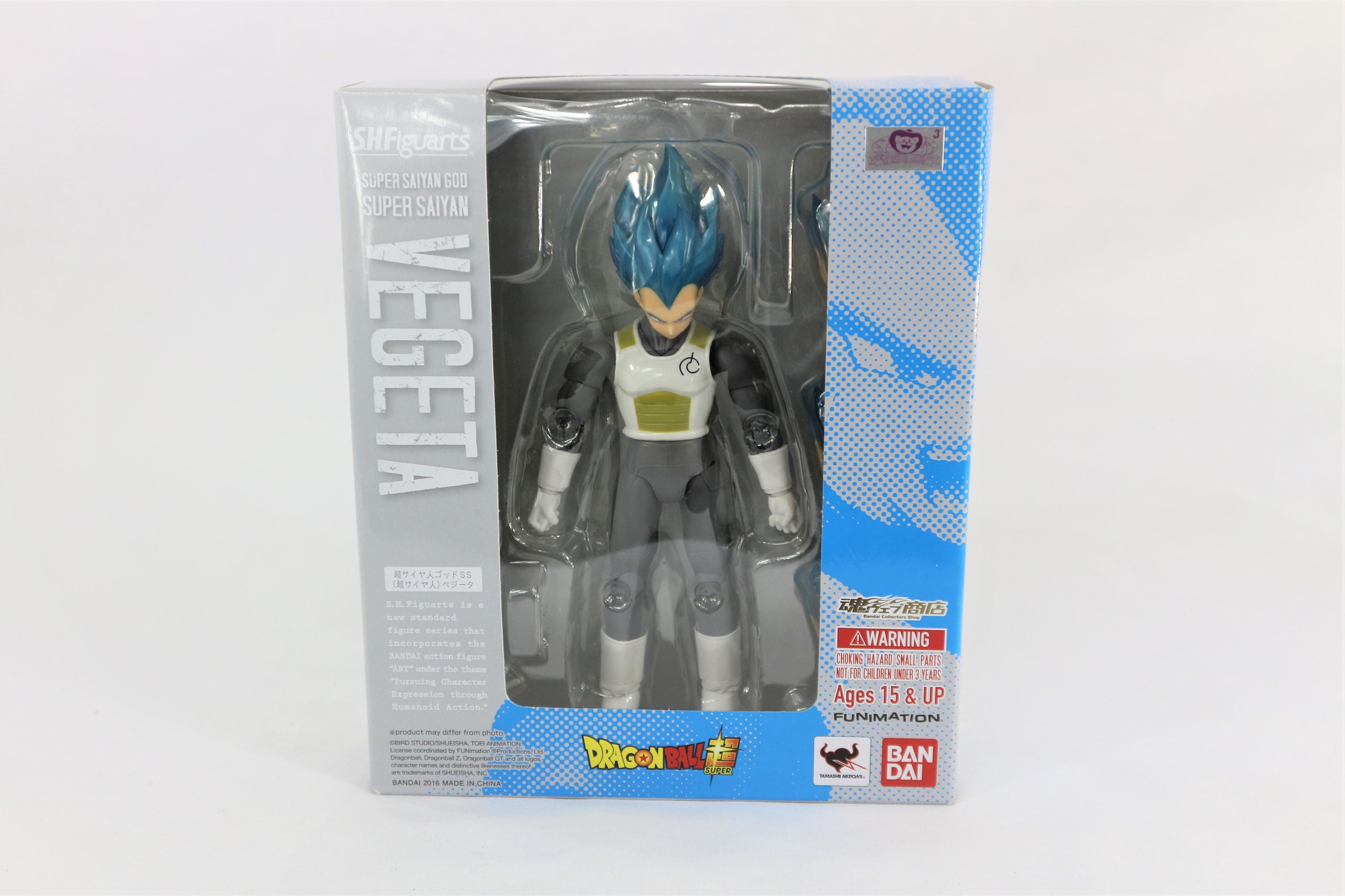 Dragon Ball Demoniacal Fit DF SHF Deep Blue Vegeta Super Saiyan Anime  Action Figure Toy Model Gift