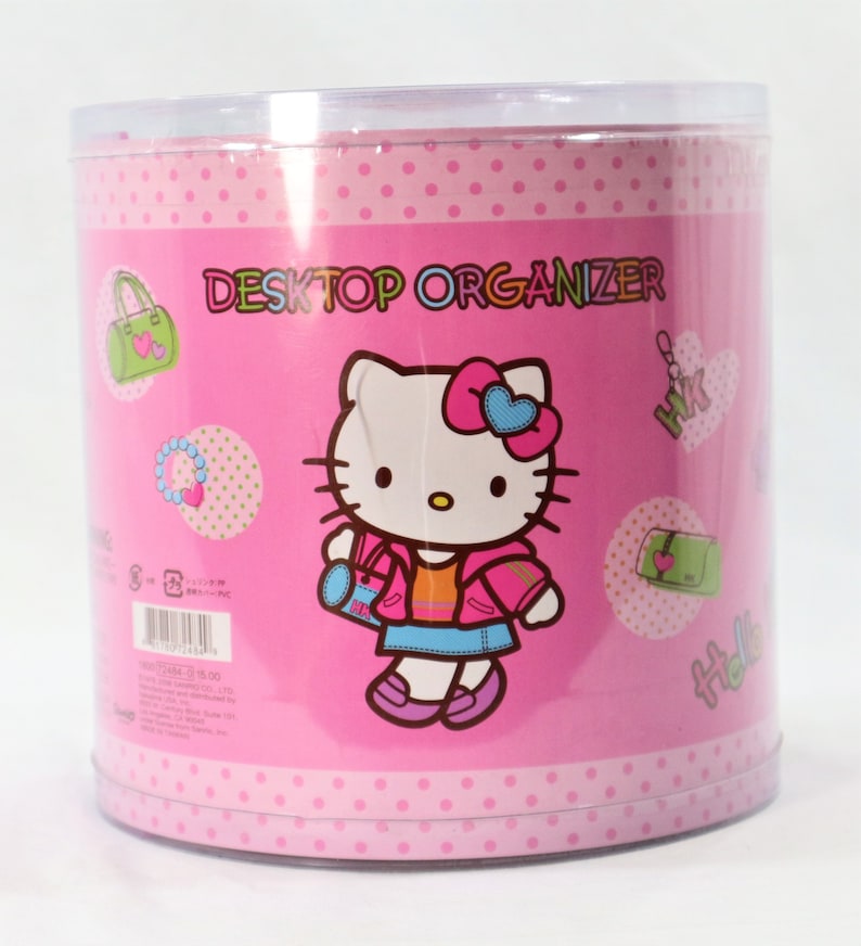 Hello Kitty Desktop Organizer Etsy