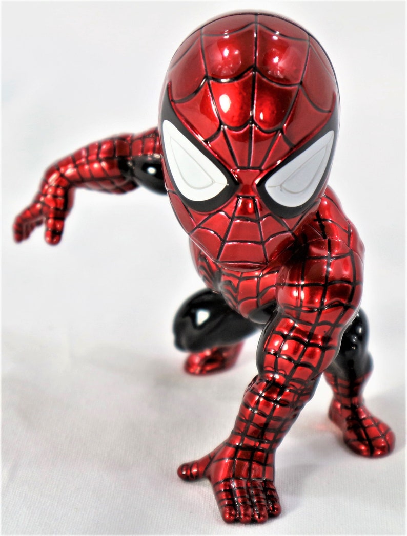 Spiderman 4 Diecast metal Action Figure Etsy
